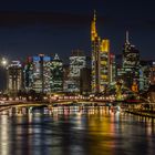 Skyline Frankfurt (bei Nacht) II