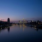 Skyline Frankfurt Blaue Stunde