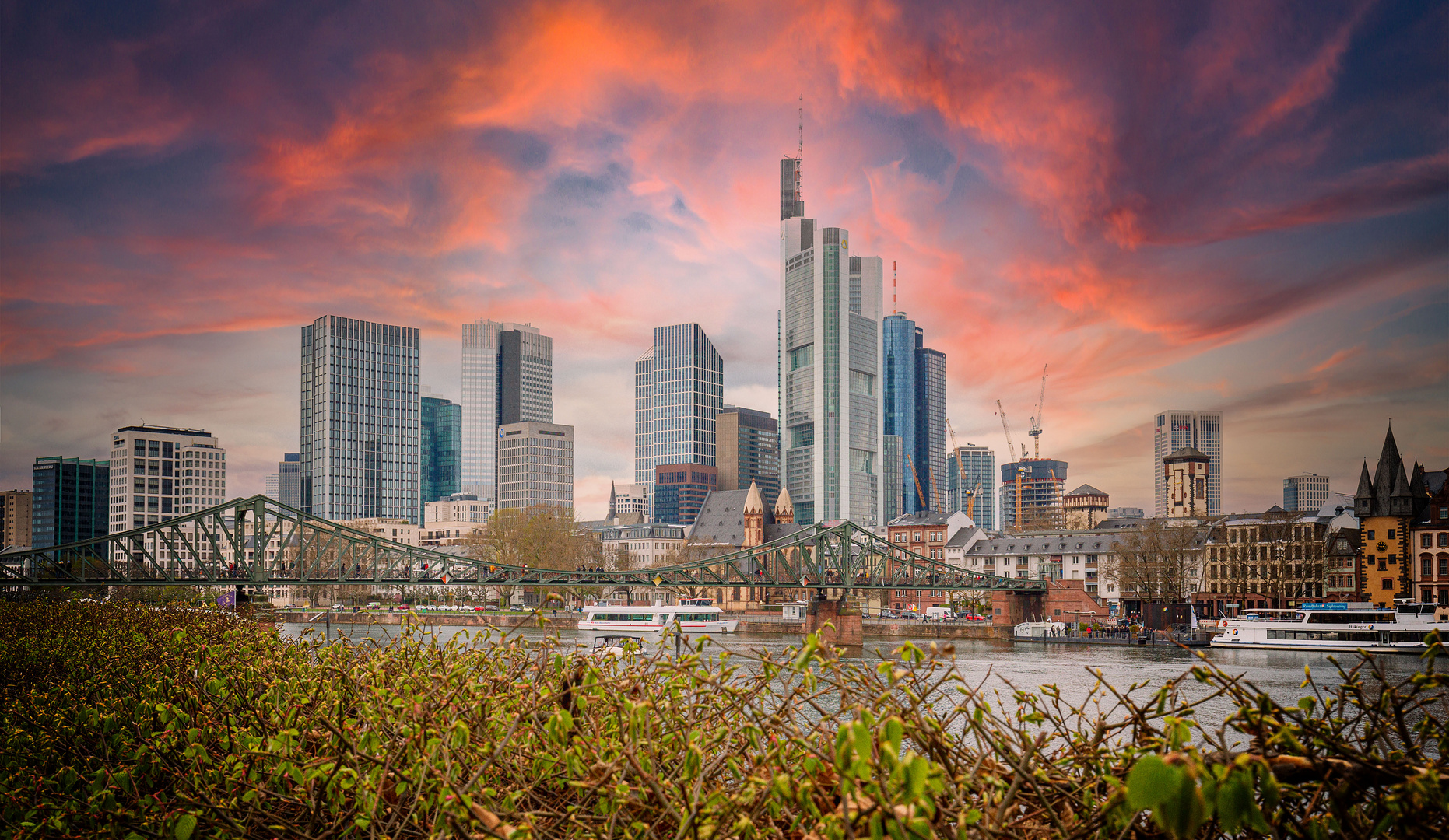 Skyline Frankfurt City