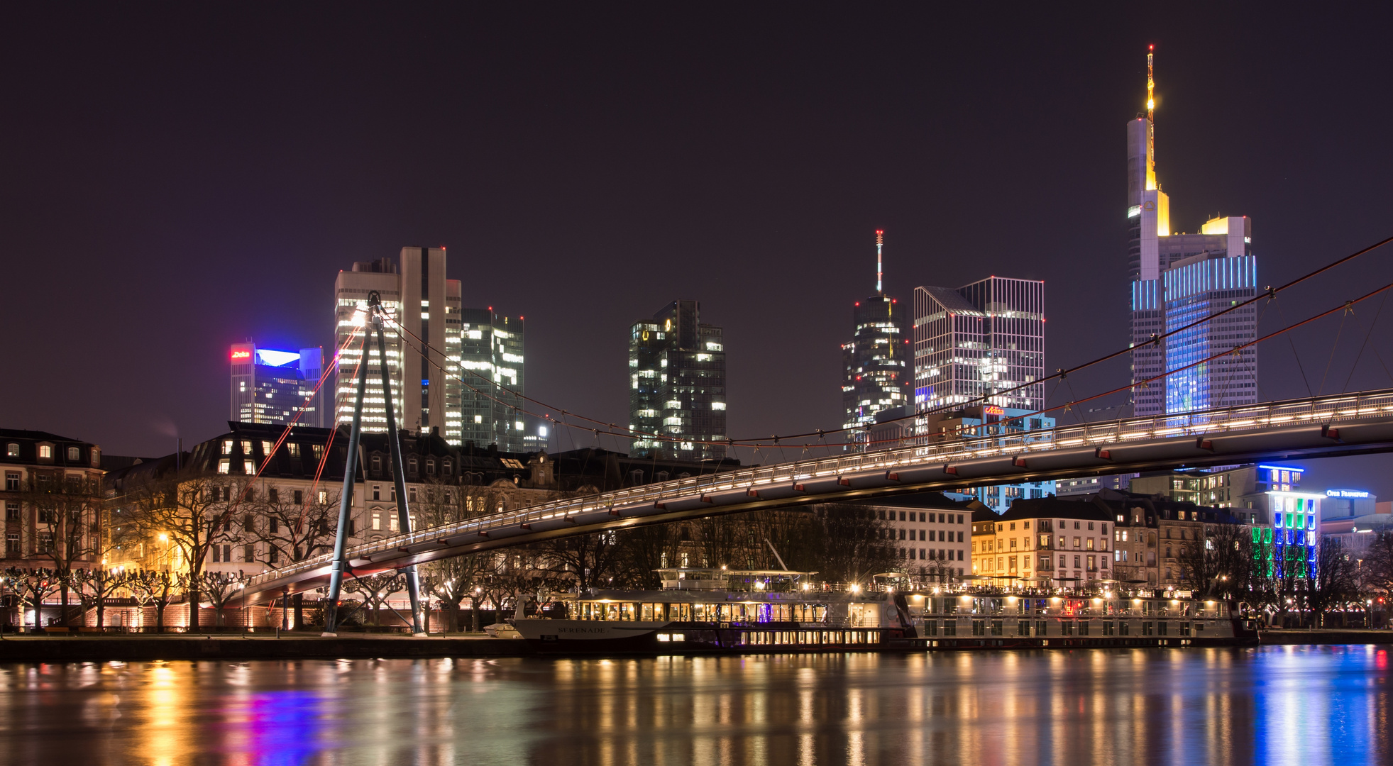 Skyline Frankfurt - Luminale Festival 2016