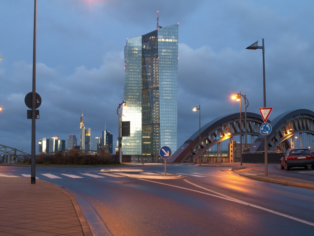 Skyline Frankfurt / Main EZB