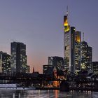 Skyline Frankfurt - Mainufer HDR