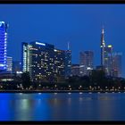 Skyline Frankfurt/M - Blaue Stunde