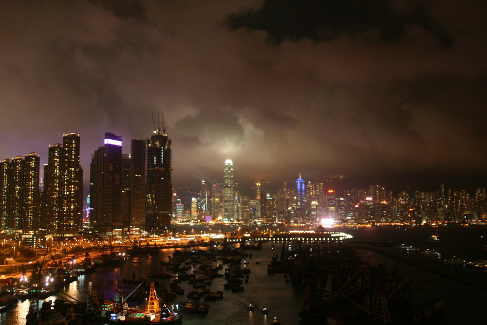 Skyline from Kowloon