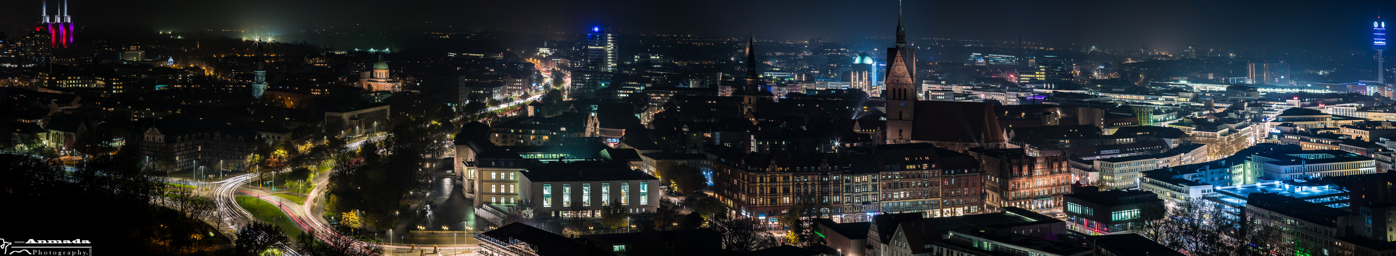 Skyline Hannover - 10x135mm Giga-Panorama