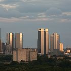 Skyline im Abendlicht