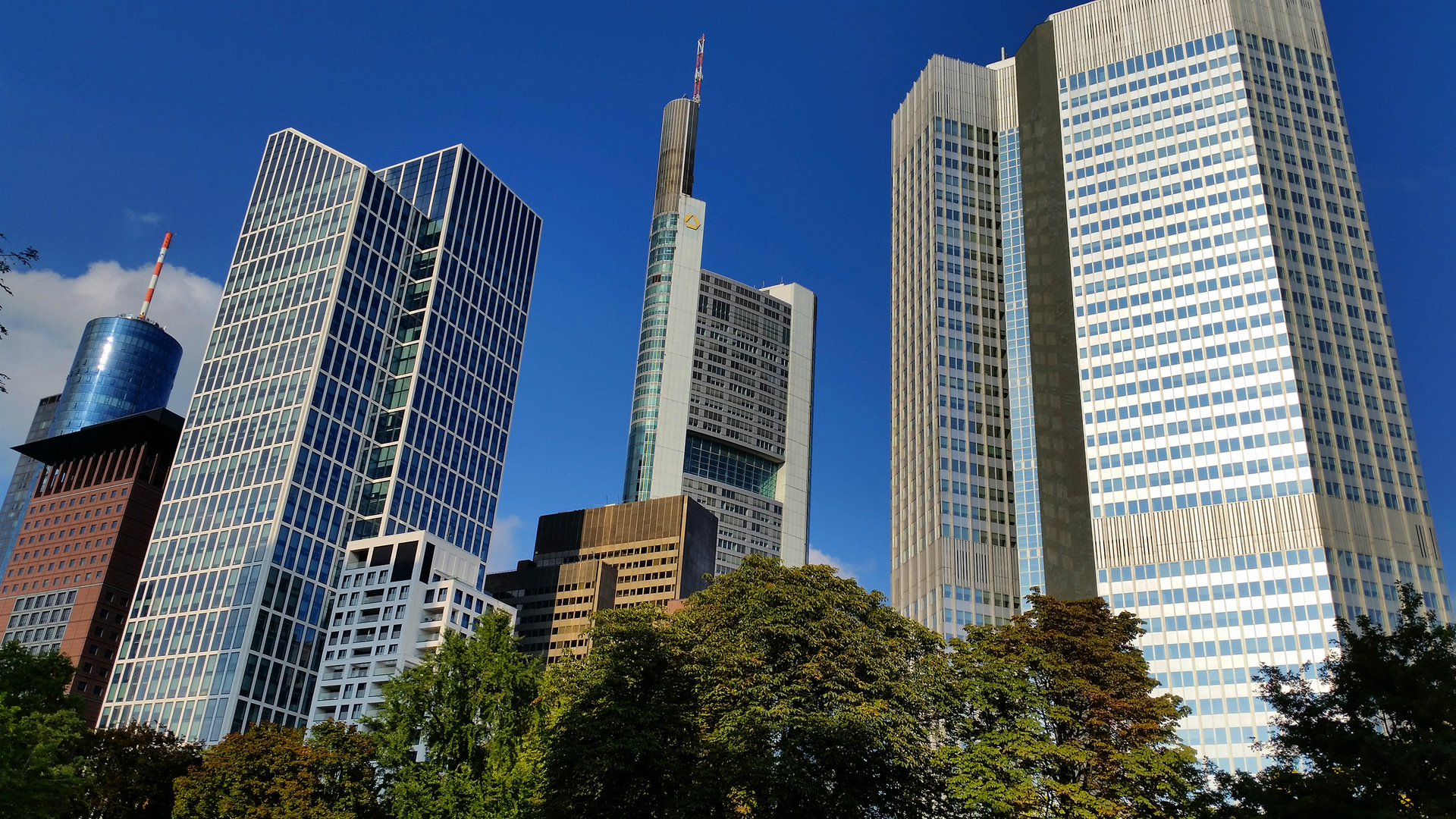 Skyline im Herbst