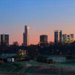 Skyline im morgendlichen Licht