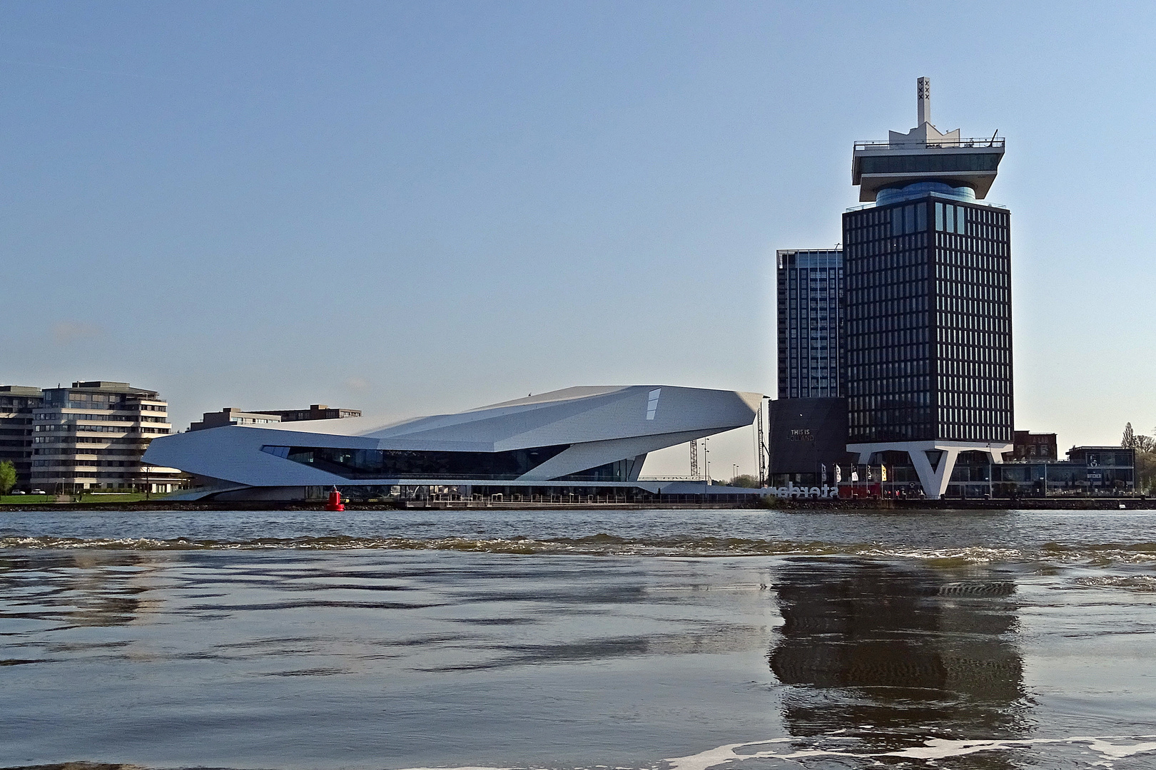 Skyline in Amsterdam