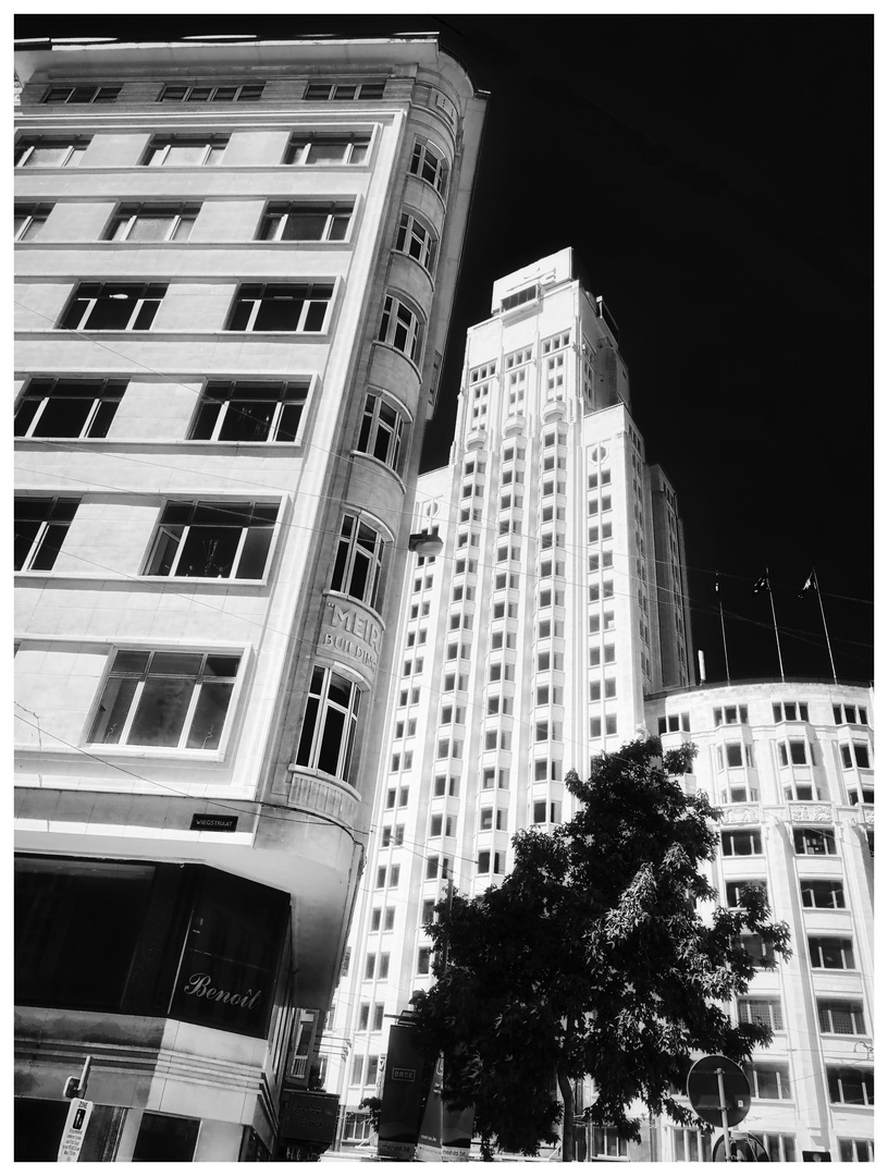 Skyline in Antwerpen 