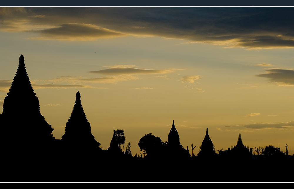 Skyline in Bagan