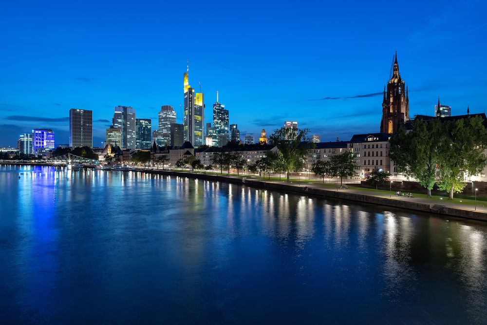 Skyline in Frankfurt am Main