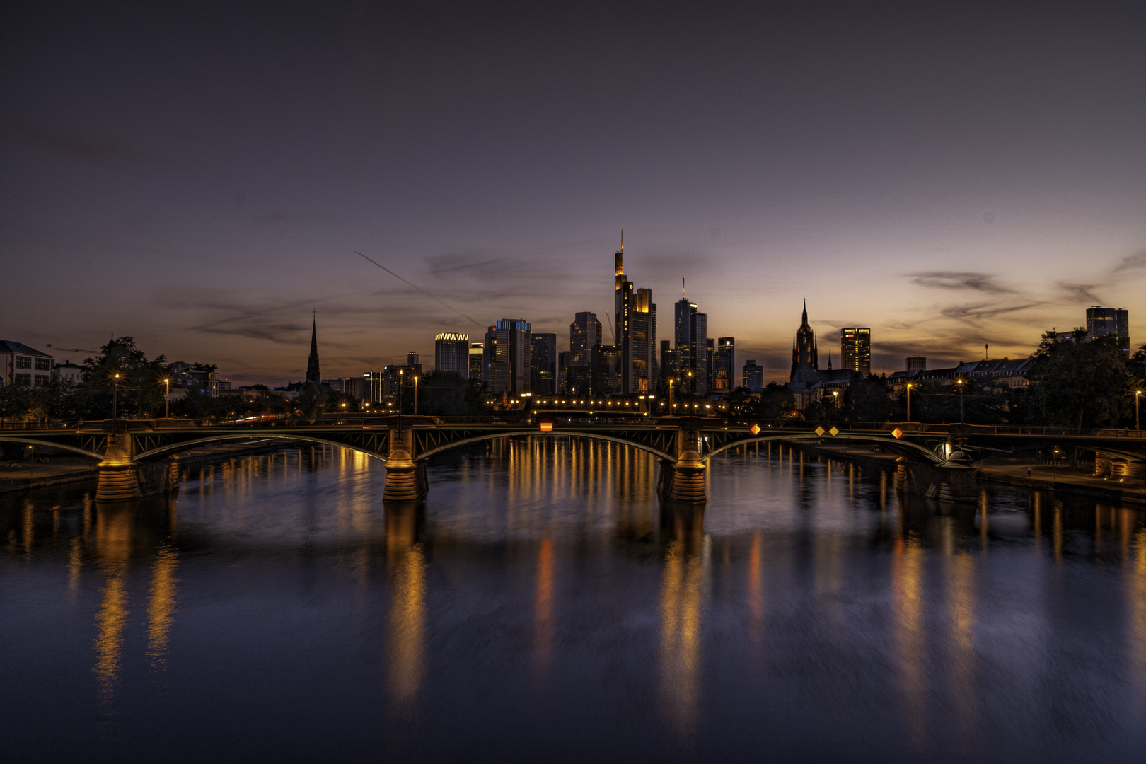 Skyline in Frankfurt am Main