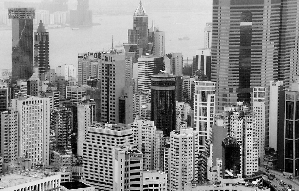 Skyline in Hong Kong