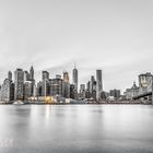 Skyline Manhattan als Colorkey