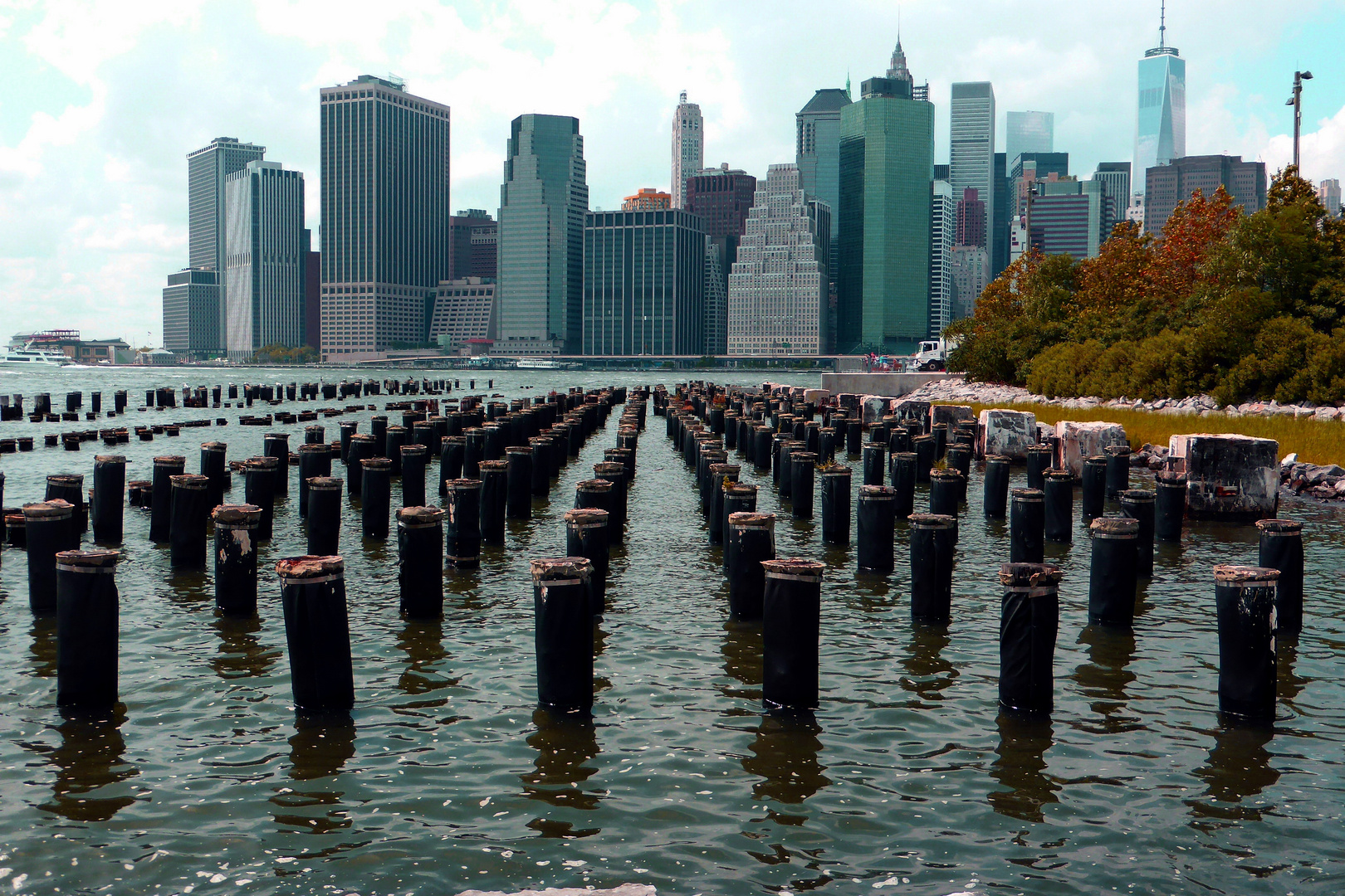 Skyline Manhattan am East River