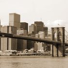 Skyline mit Brooklyn Bridge