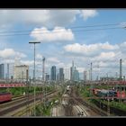 Skyline mit Hauptbahnhof