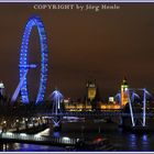 Skyline mit London Eye