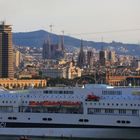 Skyline mit Sagrada Familia