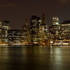 Skyline New York bei Nacht