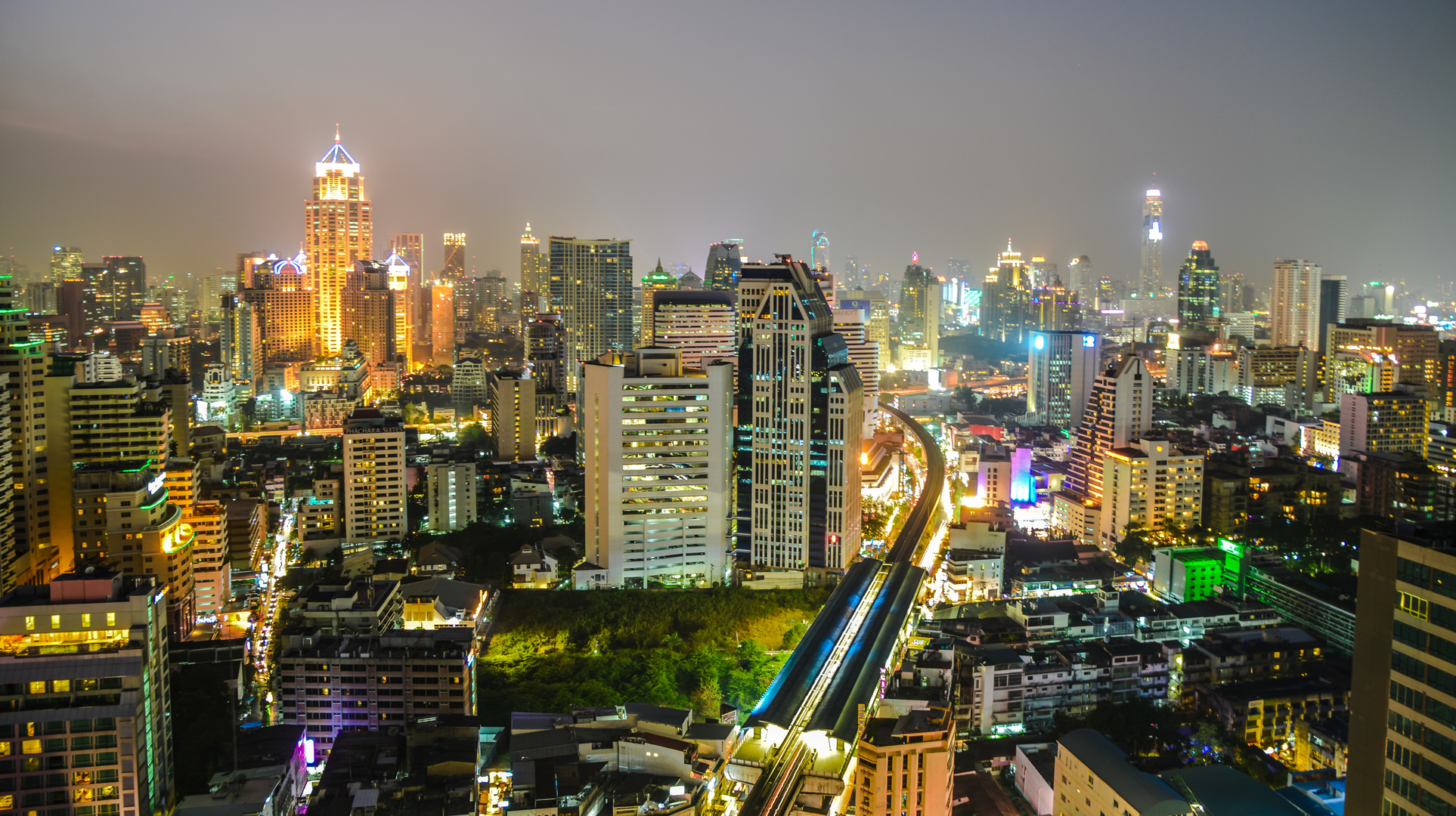 Skyline of Bangkok