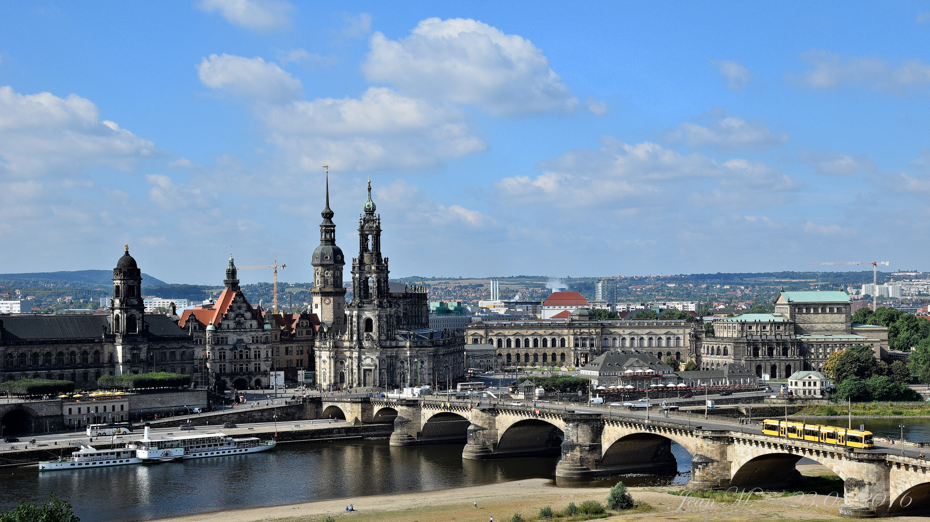 Skyline of Dresden - 23-08-2016 (2)