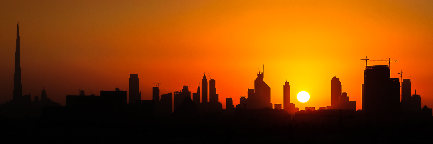 Skyline of Dubai