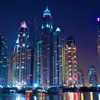 Skyline of Dubai Marina