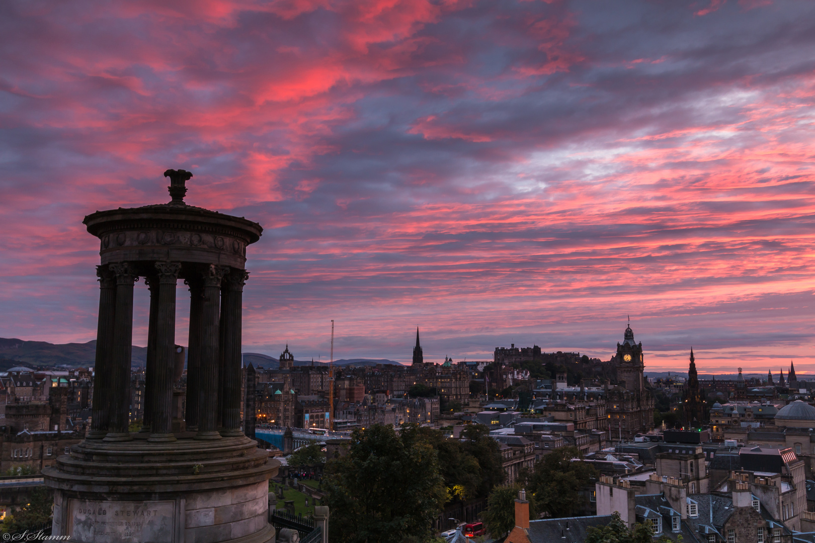 Skyline of Edinburgh