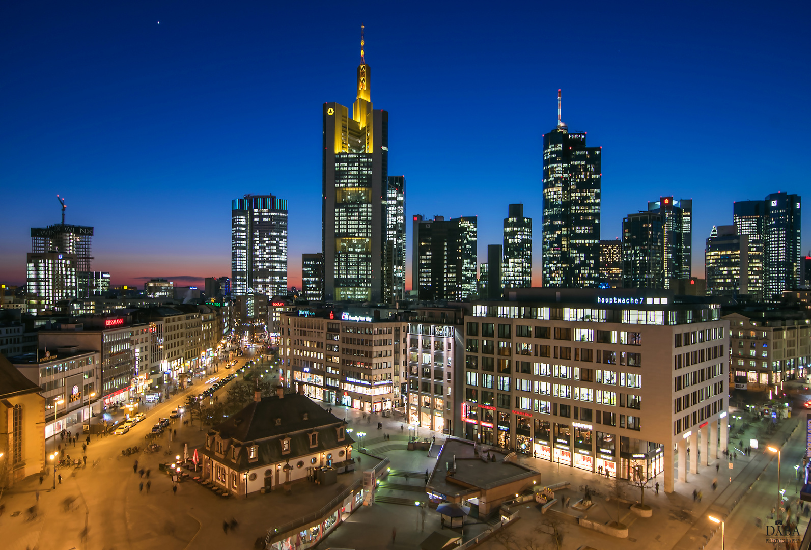 Skyline of Frankfurt