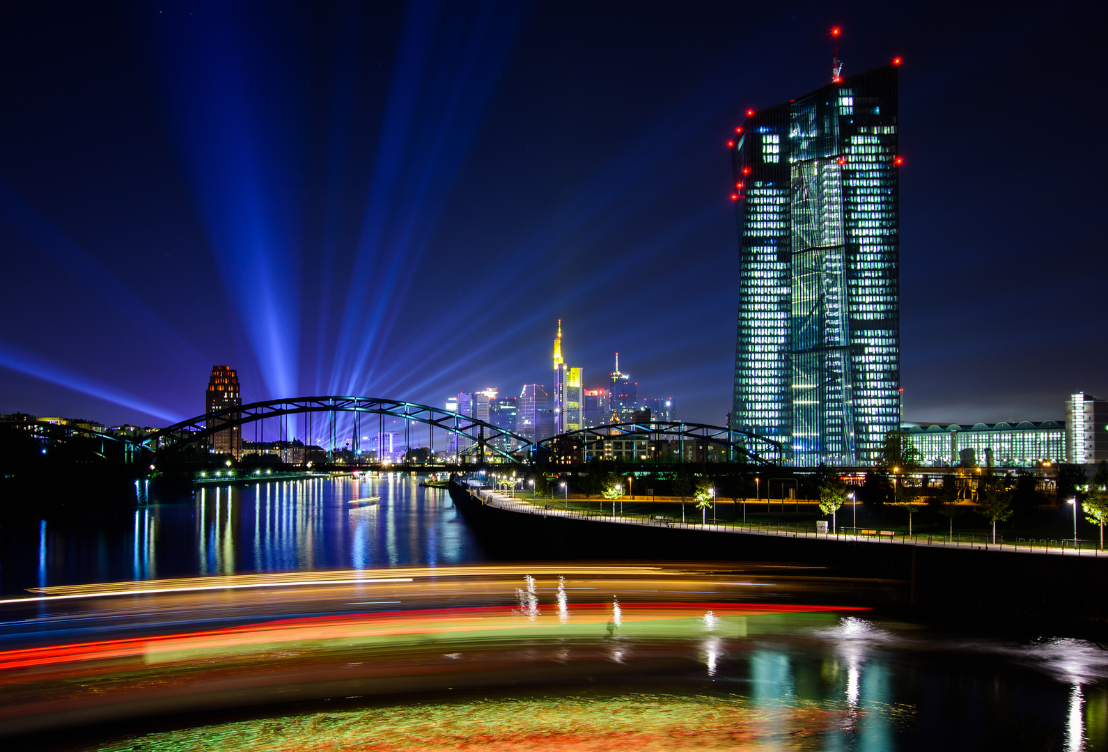 Skyline of Frankfurt