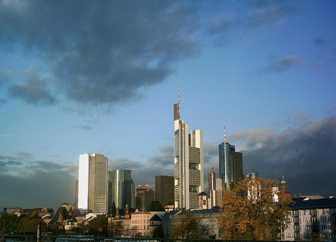 skyline of Frankfurt