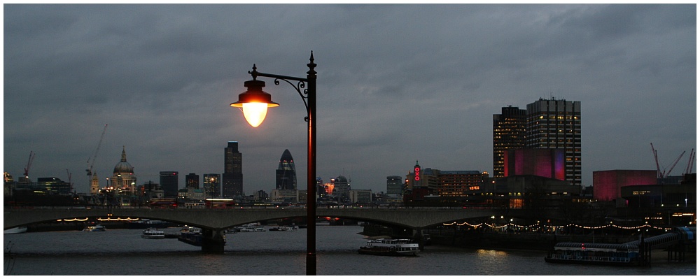 Skyline of London Town