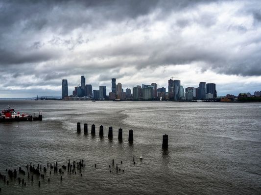 Skyline of New Jersey City