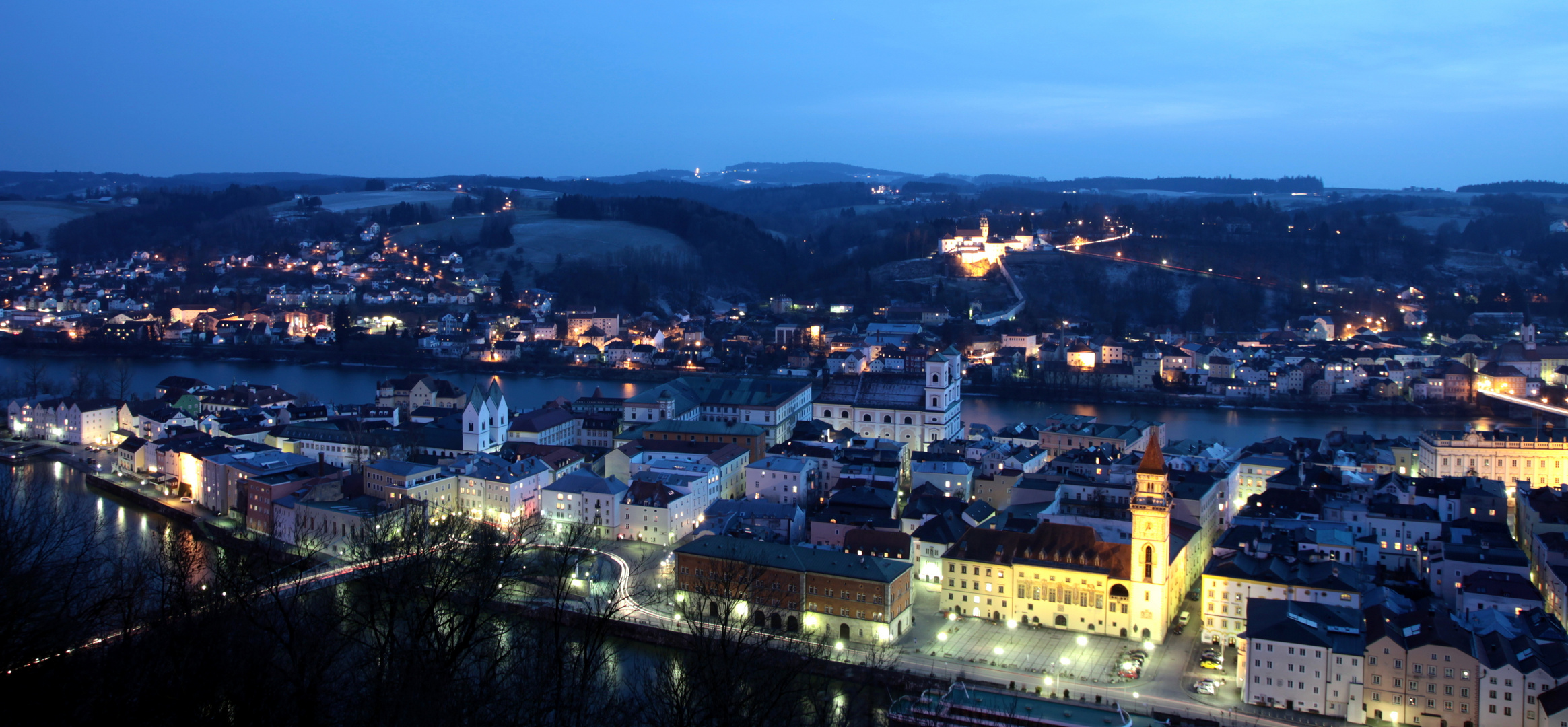 Skyline of Passau