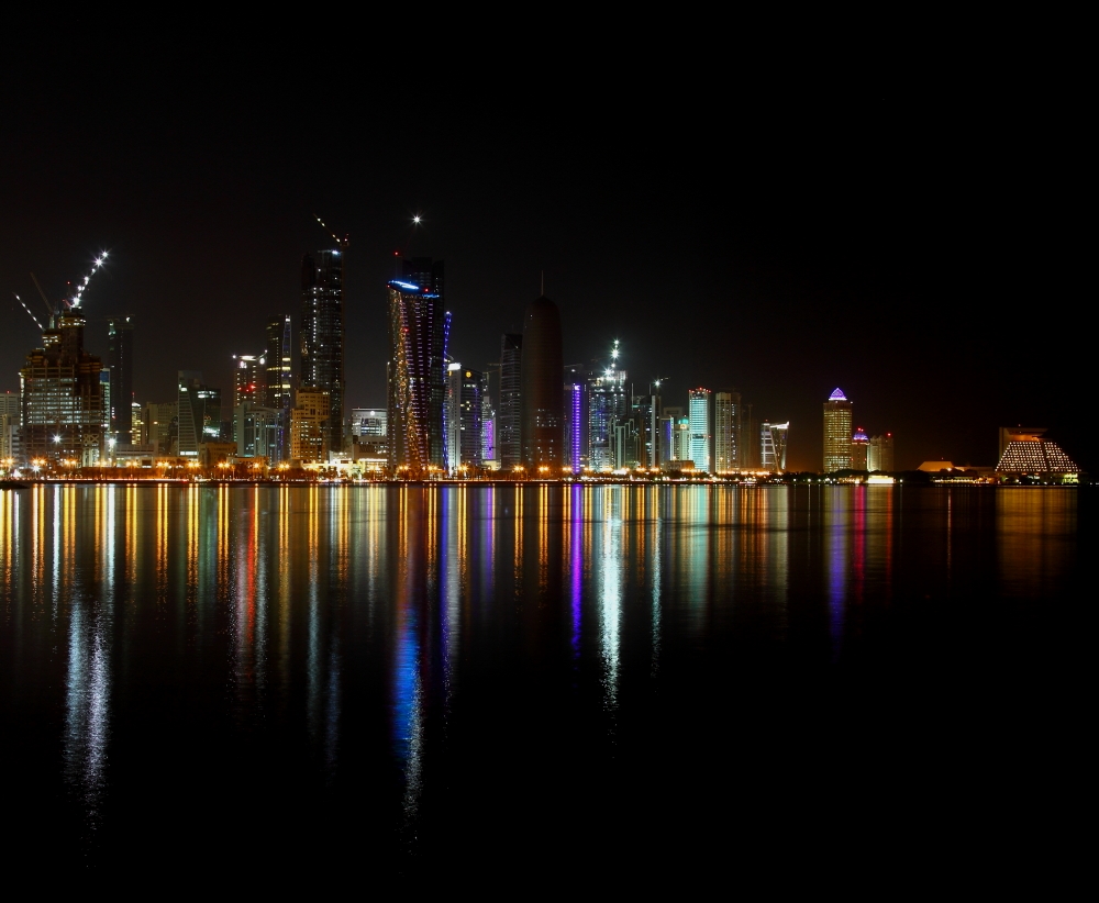 Skyline of Qatar