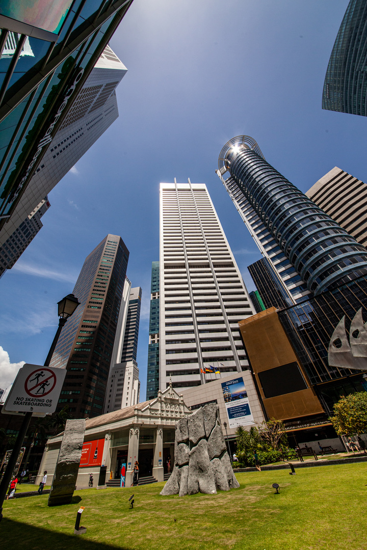 Skyline Of Singapore