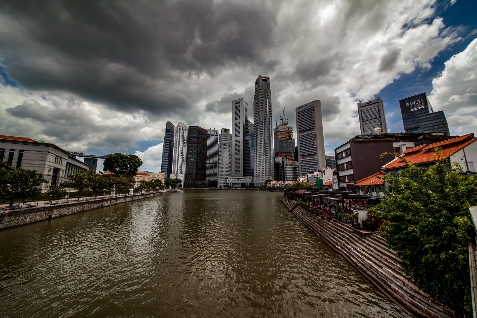 Skyline Of Singapore