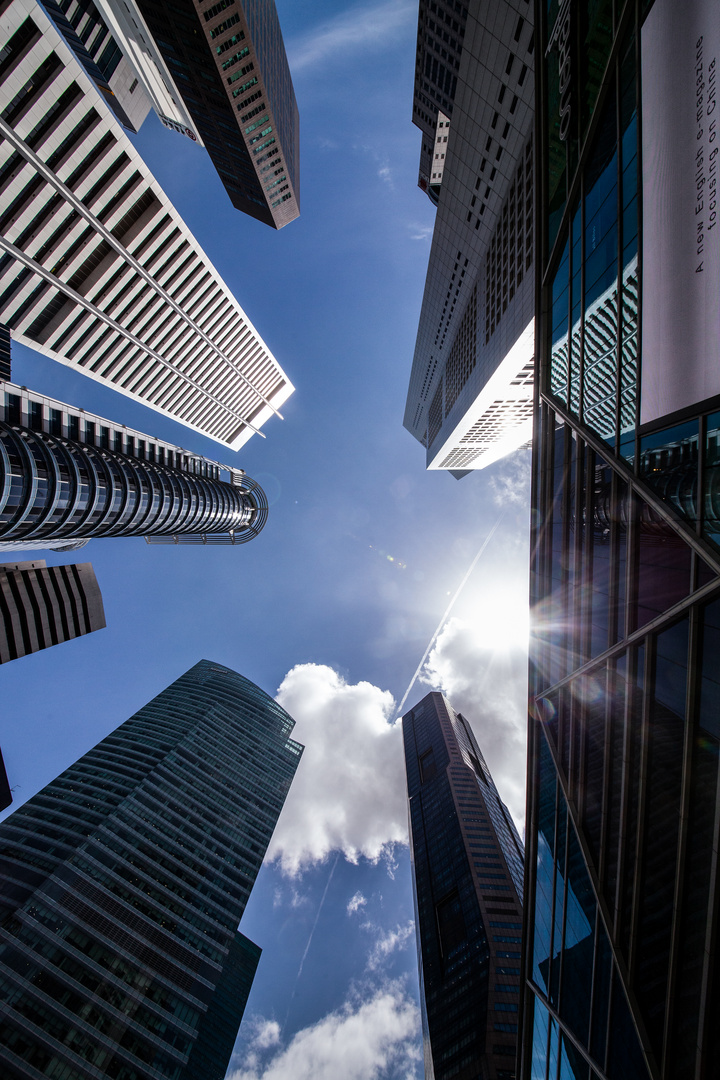 Skyline Of Singapore