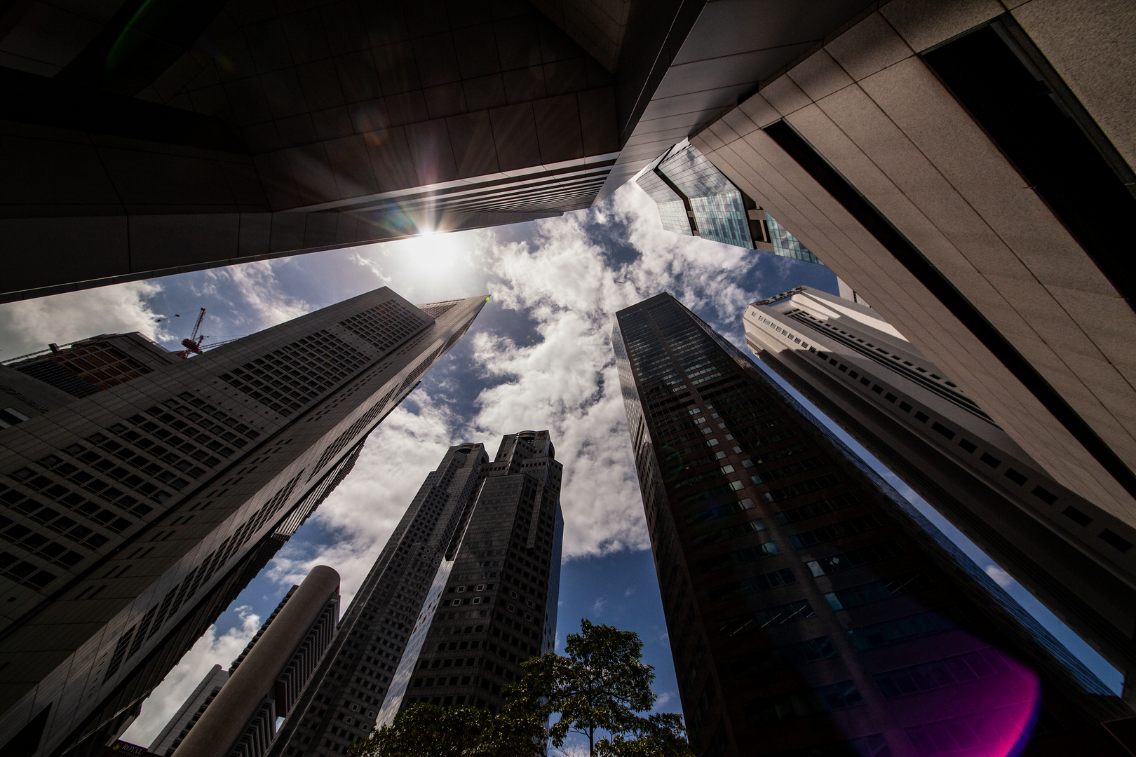 Skyline Of Singapore