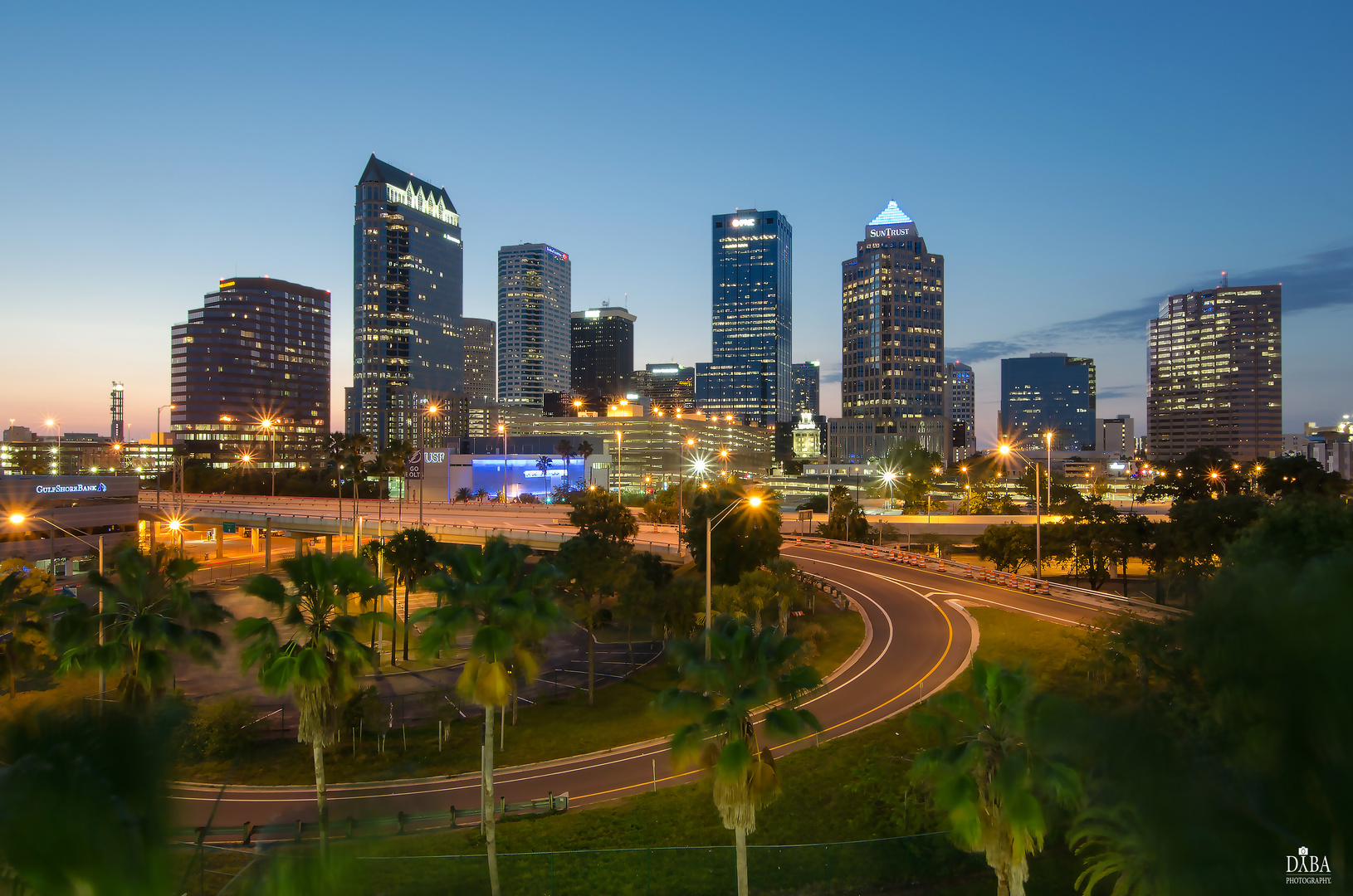Skyline of Tampa