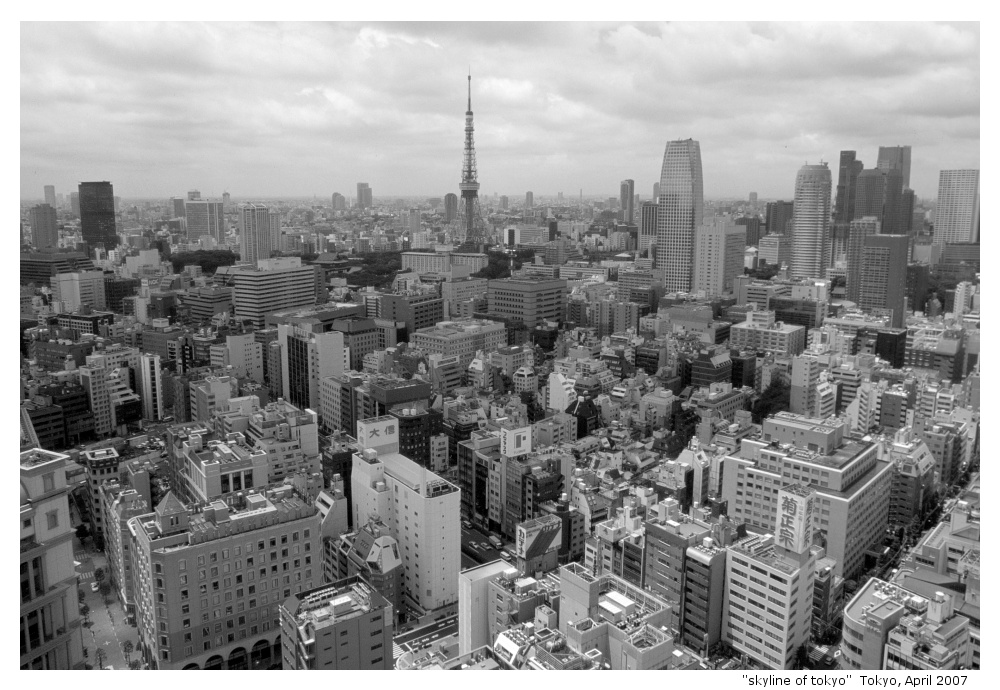 Skyline of Tokyo