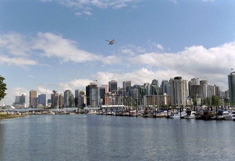 Skyline of Vancouver-City