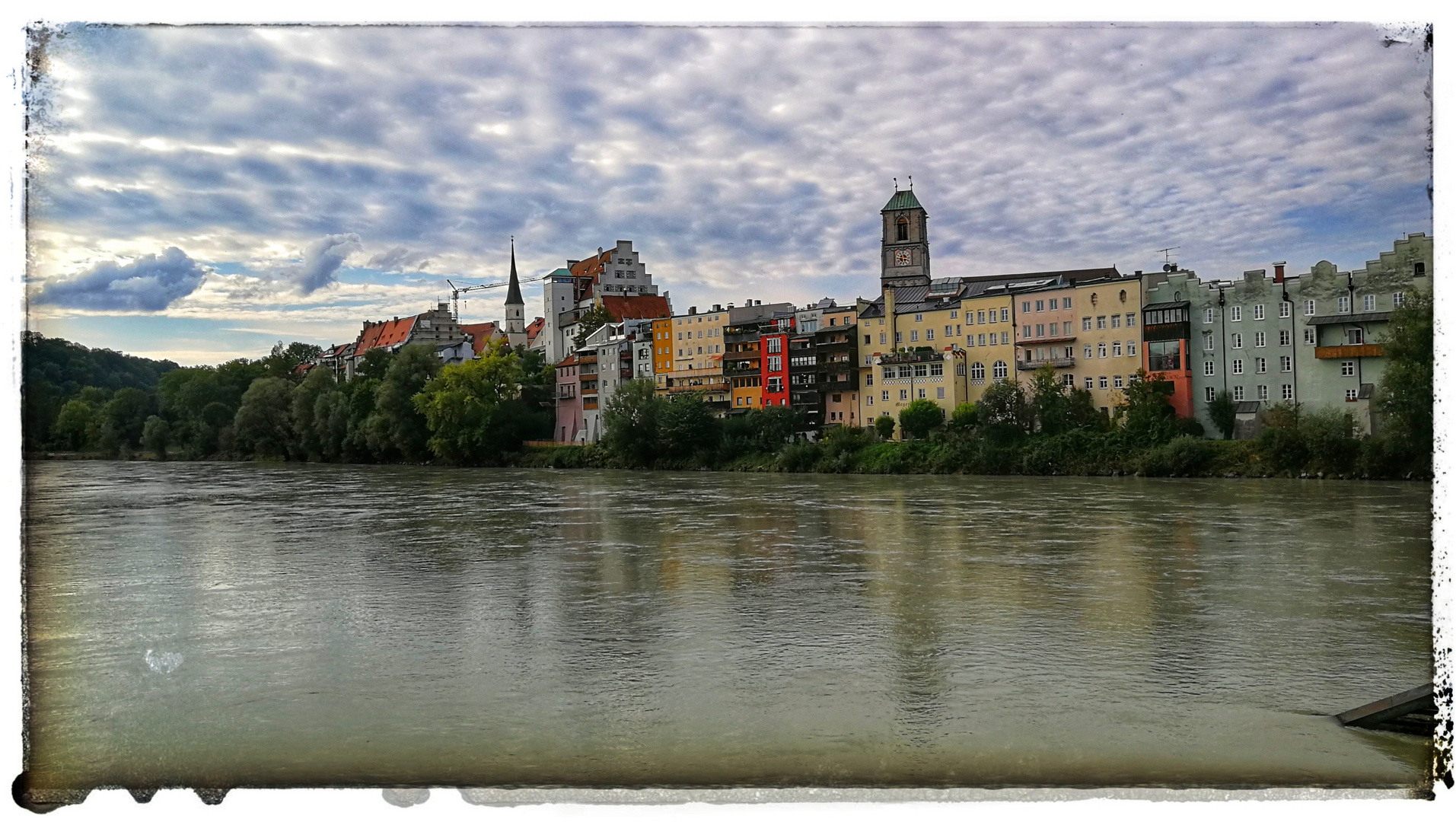 Skyline of Wasserburg am Inn