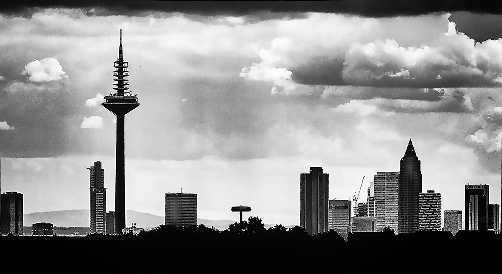 Skyline On A Rainy Day