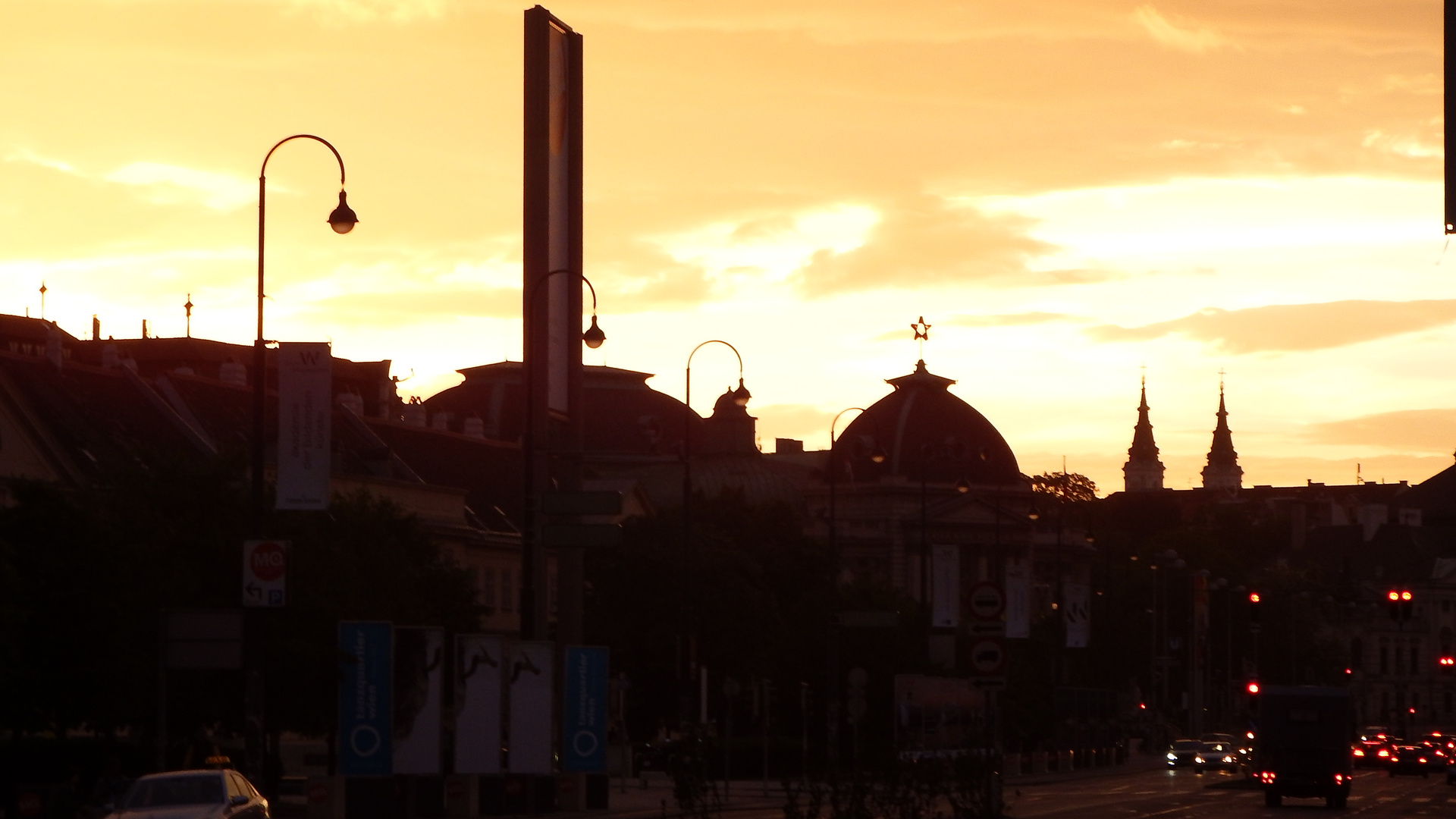 Skyline Ottakring Abendstimmung