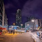 Skyline Plaza bei Nacht