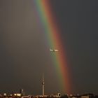 Skyline, Rainbow and the Plane