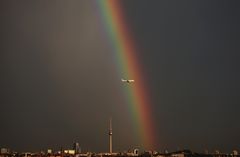 Skyline, Rainbow and the Plane